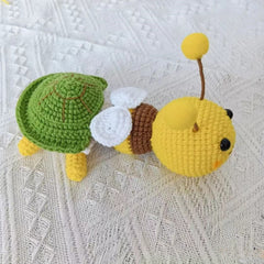 Handmade Crochet Turtle Shell Bee Toys Creative Toys Amazing Gifts