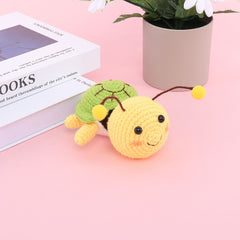 Handmade Crochet Turtle Shell Bee Toys Creative Toys Amazing Gifts