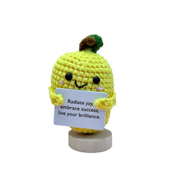 Crochet Emotional Support Banana, Mango