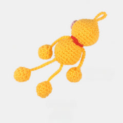 Ugly dangling frog, Ruddy Shelduck,Bear cub handmade crochet knitted doll cute keychain bag charm